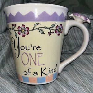 Russ “You’re one of a kind” flower mug